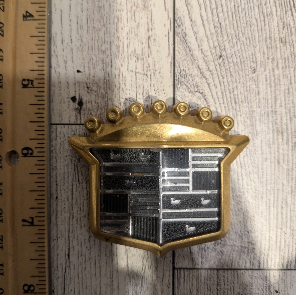 Gold and Silver Emblem Badge